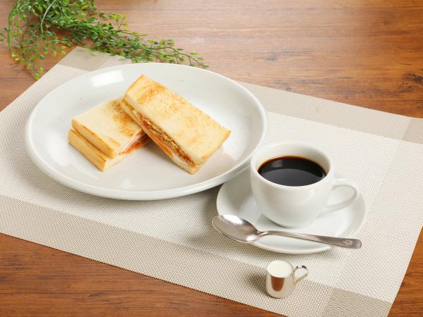 モーニングセット(ハムエッグトースト)